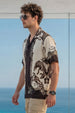 Imperial Dragon Off White All Over Print Oversized Exclusive Shirt
