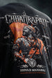छत्रपति शिवाजी महाराज Black Puff Printed Exclusive T-shirt Epic Collection