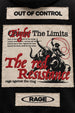Fight The Limits Black Printed Graphic Patch Oversized Exclusive Hoodie