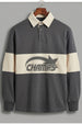 Champs Beige Oversized Full Sleeve Exclusive Polo T-shirt