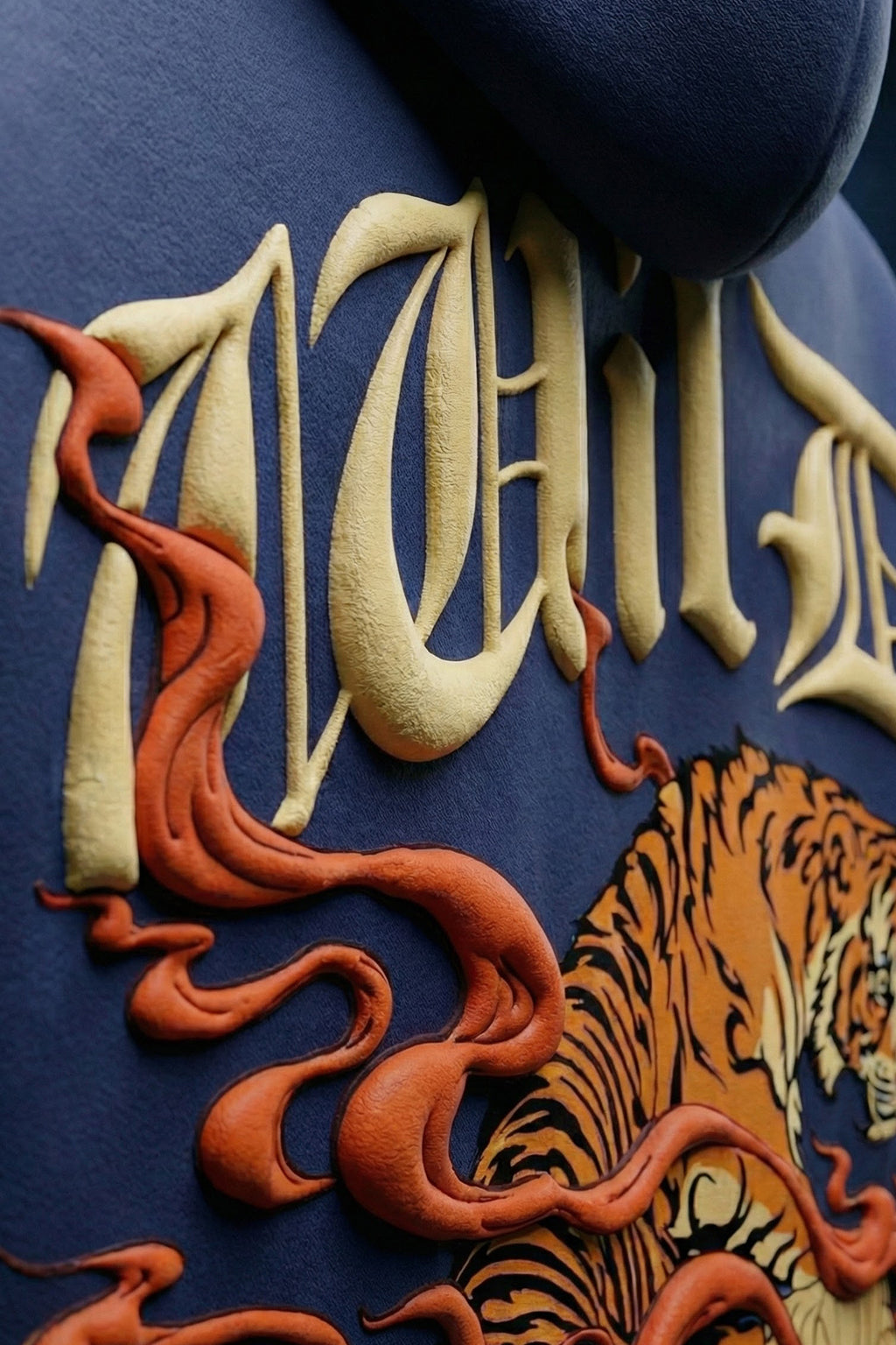 Wild Future Dusk Oversized Puff Printed Exclusive Hoodie