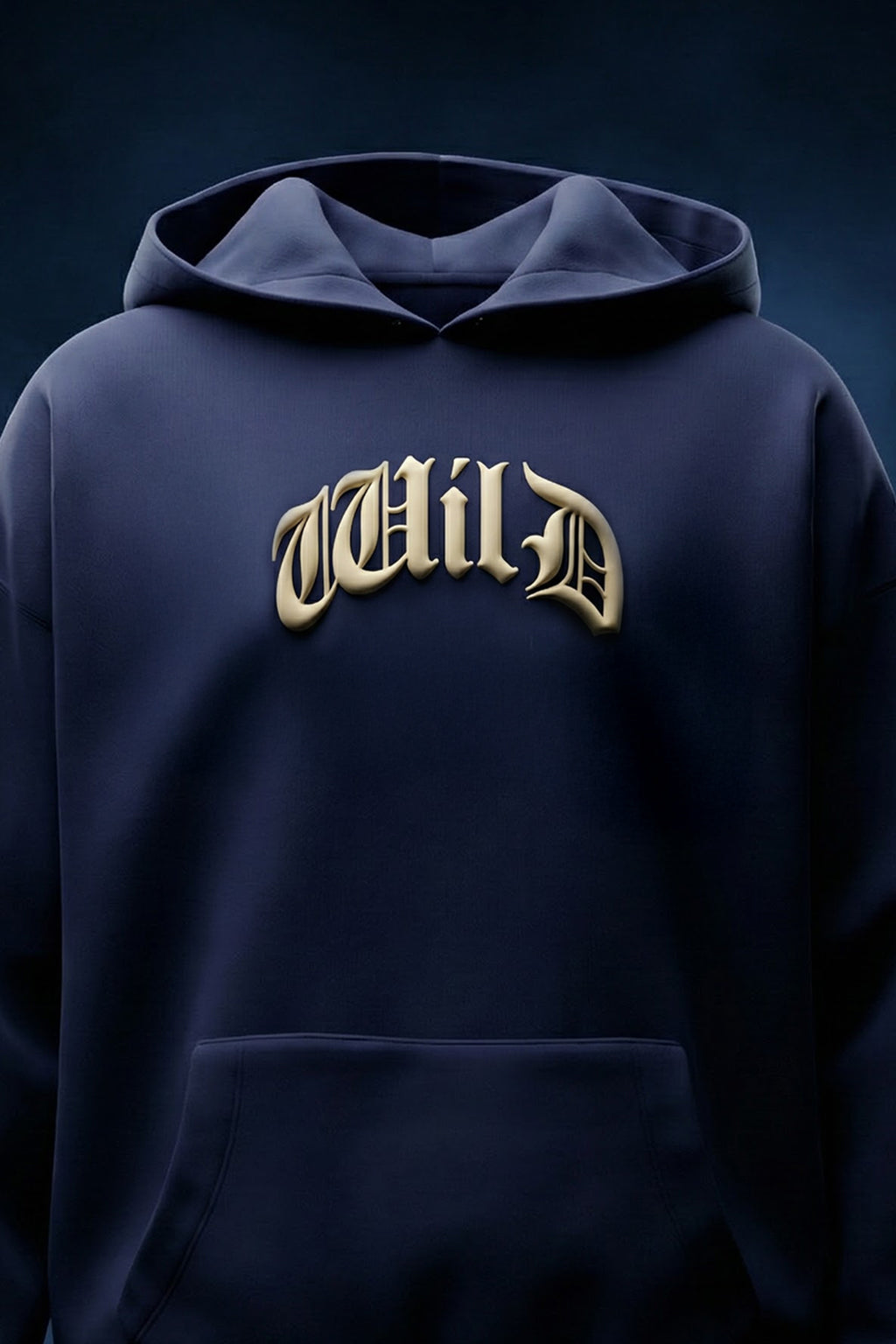 Wild Future Dusk Oversized Puff Printed Exclusive Hoodie