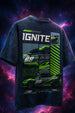 IGNITE Oversized Acid Washed Graphic Back Printed Exclusive T-shirt