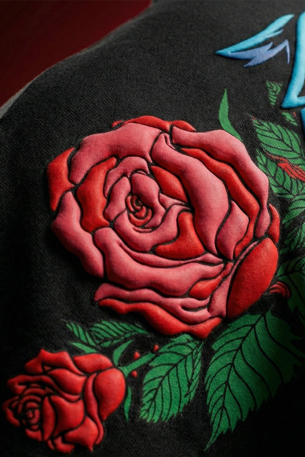 Veirdo Tiger Black 3D Puff Print Exclusive T-shirt Supreme Edition