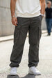 Grey 5 Pocket Woven Straight Fit Exclusive Cargo Pant With Adjustable Ankle