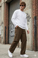 Brown Bellow Pocket Woven Exclusive Cargo Pant