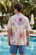 Stylized Floral Swanwhite All Over Print Oversized Exclusive Shirt