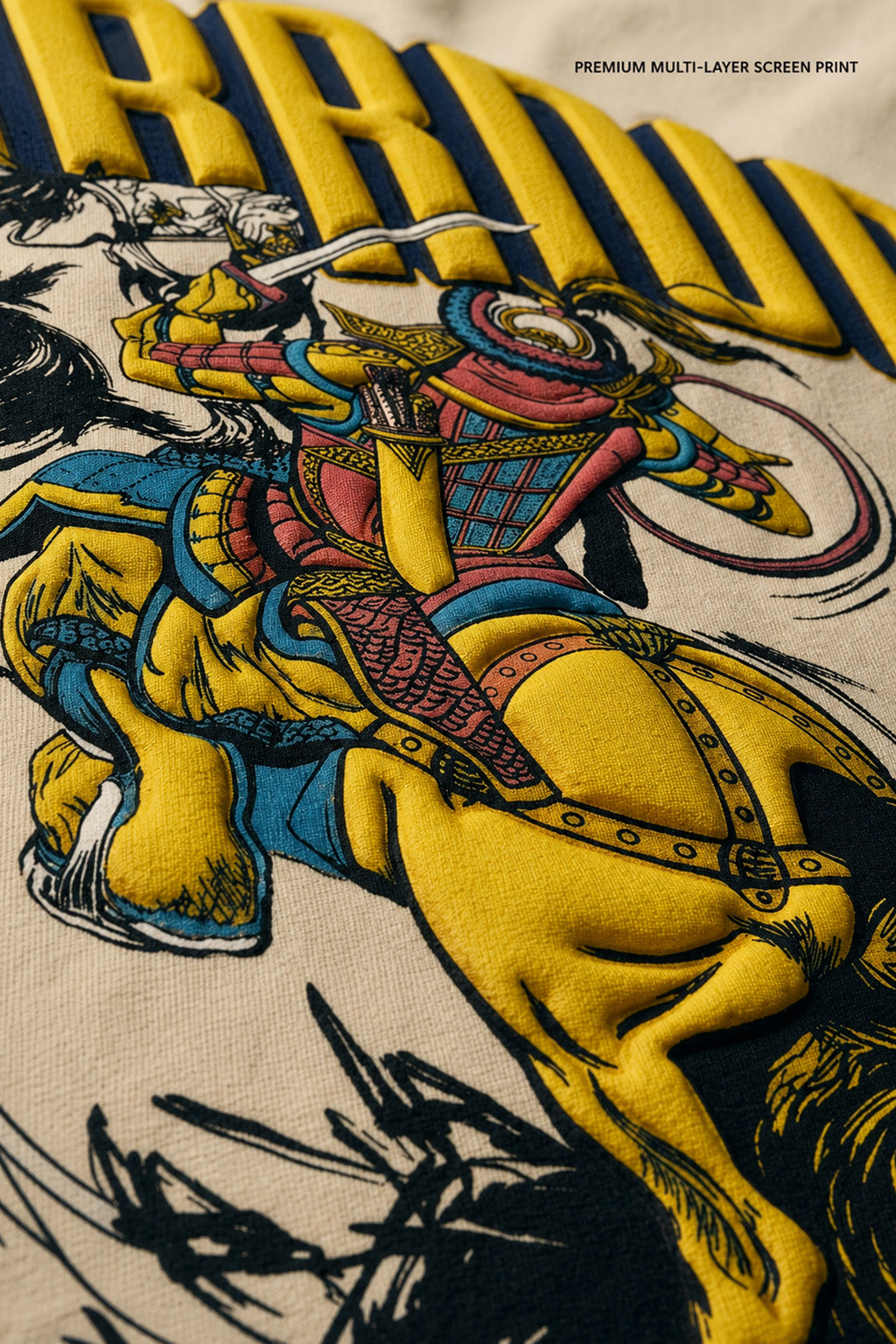 Warrior Swanwhite 3D Puff Print Exclusive T-shirt Supreme Edition