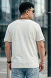 White Plus Size Polo T-shirt