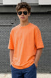 Muskmelon Solid Oversized Boys T-shirt