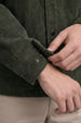 Olive Green 4 Pocket Loose Fit Exclusive Corduroy Jacket