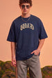 Wild Tiger Blue 3D Puff Print Exclusive T-shirt Supreme Edition