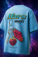 Mars Dutch Canal Oversized Puff Printed Exclusive T-shirt