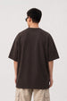 Burn Break Brown Front Printed Exclusive T-shirt Supreme Edition