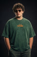 Gators Green Plus Size Acidwash Printed Exclusive T-Shirt