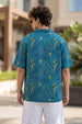 Lightning Bolt Blue All Over Print Oversized Exclusive Shirt