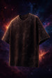 Brown Plain Oversized Acid Washed Exclusive T-shirt