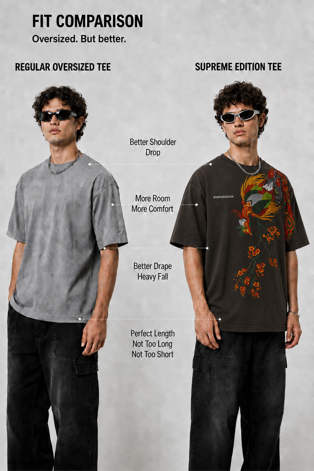 Burn Break Brown Front Printed Exclusive T-shirt Supreme Edition