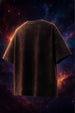 Brown Plain Oversized Acid Washed Exclusive T-shirt