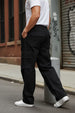 Black Bellow Pocket Woven Exclusive Cargo Pant