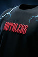 Ruthless Wolf Black 3D Puff Print Exclusive T-shirt Supreme Edition