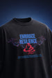 Embrace Black Plus Size Printed Exclusive T-Shirt