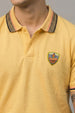 Yellow Bedge Regular Fit Exclusive Pique Lycra Polo T-Shirt