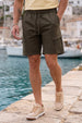 Olive Relaxed-Fit Exclusive Utility Shorts