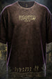 Rooted Brown Acid Washed Printed Exclusive T-shirt Epic Collection