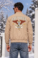 Raw Power Beige Regular Fit Exclusive Pilot Bomber Jacket