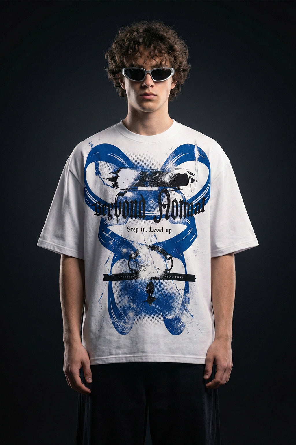 Beyond Normal White Back Printed Exclusive T-shirt Supreme Edition