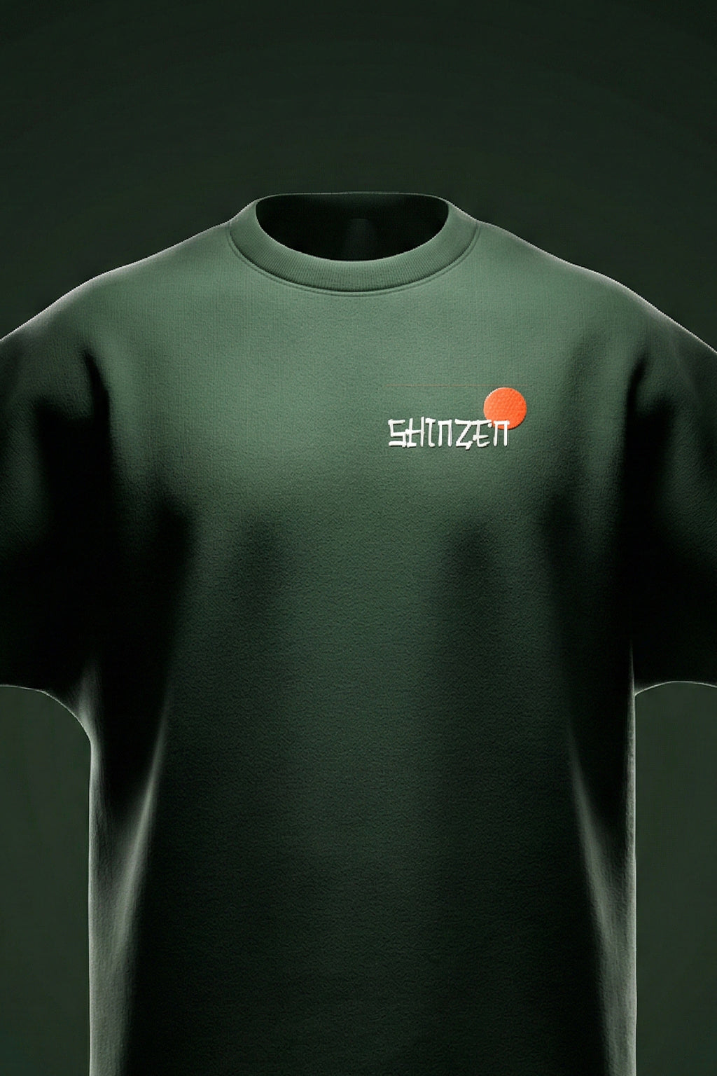 Shinzen Olive Back Printed Exclusive T-shirt Supreme Edition