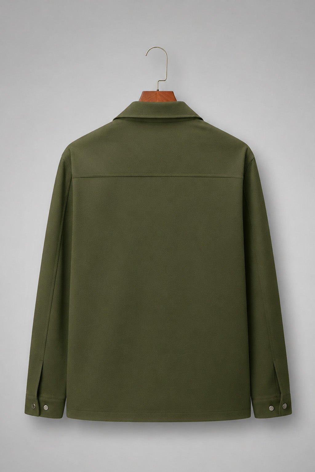 Veirdo Exclusive Olive Premium Button Detail Exclusive Shacket