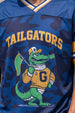 Tailgators Royal Blue Varsity Collar Oversized T-Shirt