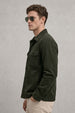 Olive Green 4 Pocket Loose Fit Exclusive Corduroy Jacket