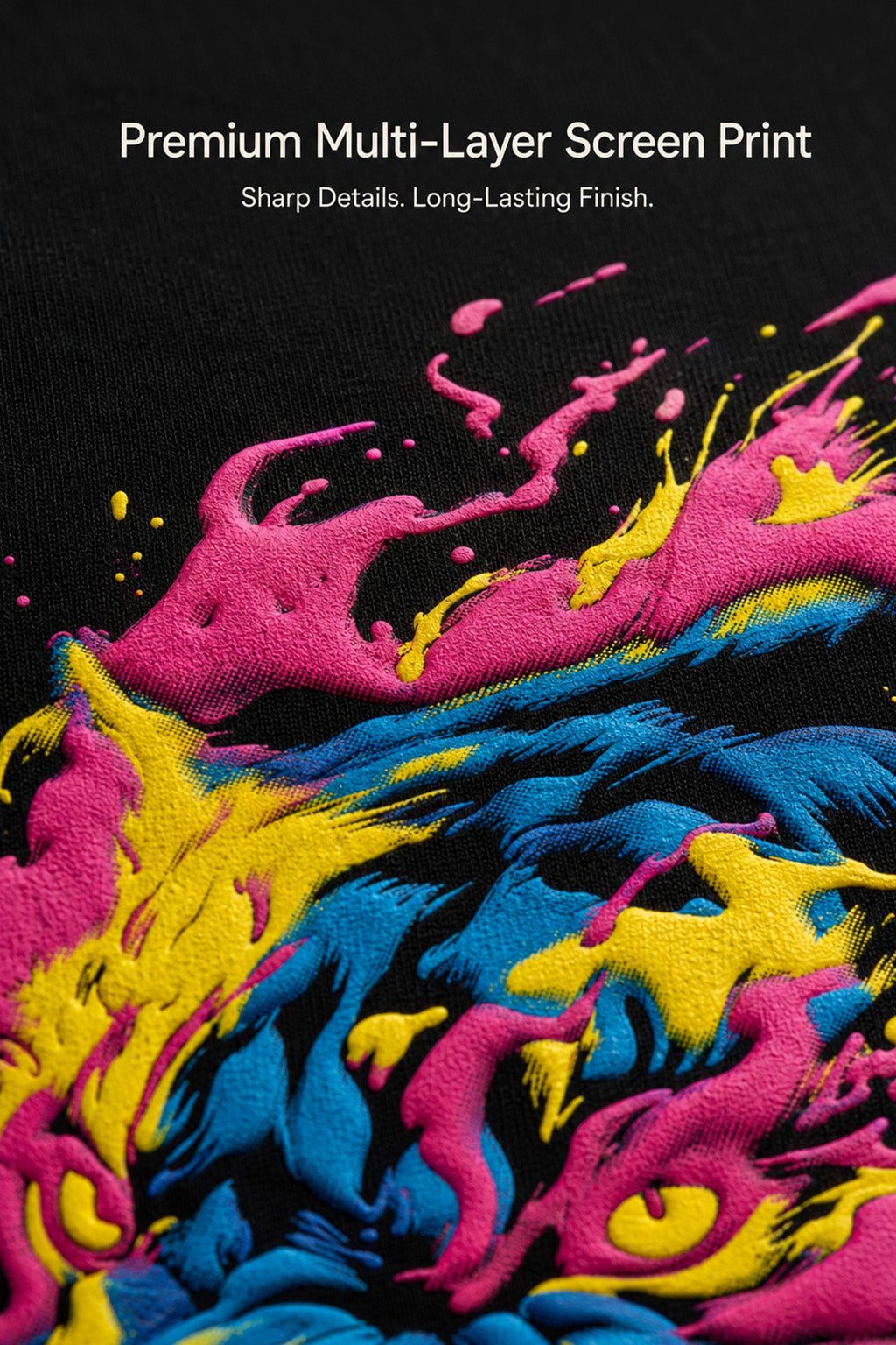Predator Black 3D Puff Print Exclusive T-shirt Supreme Edition