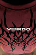 Veirdo Maroon Flock Printed Exclusive T-shirt Supreme Edition