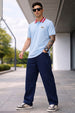 Atomizer Contrast Collar Regular Fit Exclusive Pique Lycra Polo T-Shirt