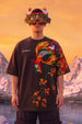 Burn Break Brown Front Printed Exclusive T-shirt Supreme Edition