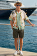 Royal Riviera Swanwhite All Over Print Oversized Exclusive Shirt