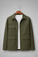 Veirdo Exclusive Olive Premium Button Detail Exclusive Shacket