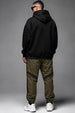 Taupe Contrast Stripe Relaxed Fit Nylon Exclusive Jogger