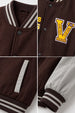 Street Club Brown & Grey Exclusive Varsity Jacket