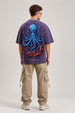 Octopus Blue 3D Puff Print Exclusive T-shirt Supreme Edition