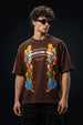 Adventure Park Brown Front Printed Exclusive T-shirt Supreme Edition