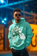 Hulk Green Front Graphic Printed Hoodie