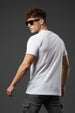 Desire White Regular Fit Printed T-shirt