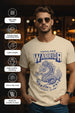 Warrior Swanwhite Regular Fit Printed T-shirt