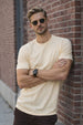 Swan White Plain Regular Fit T-shirt