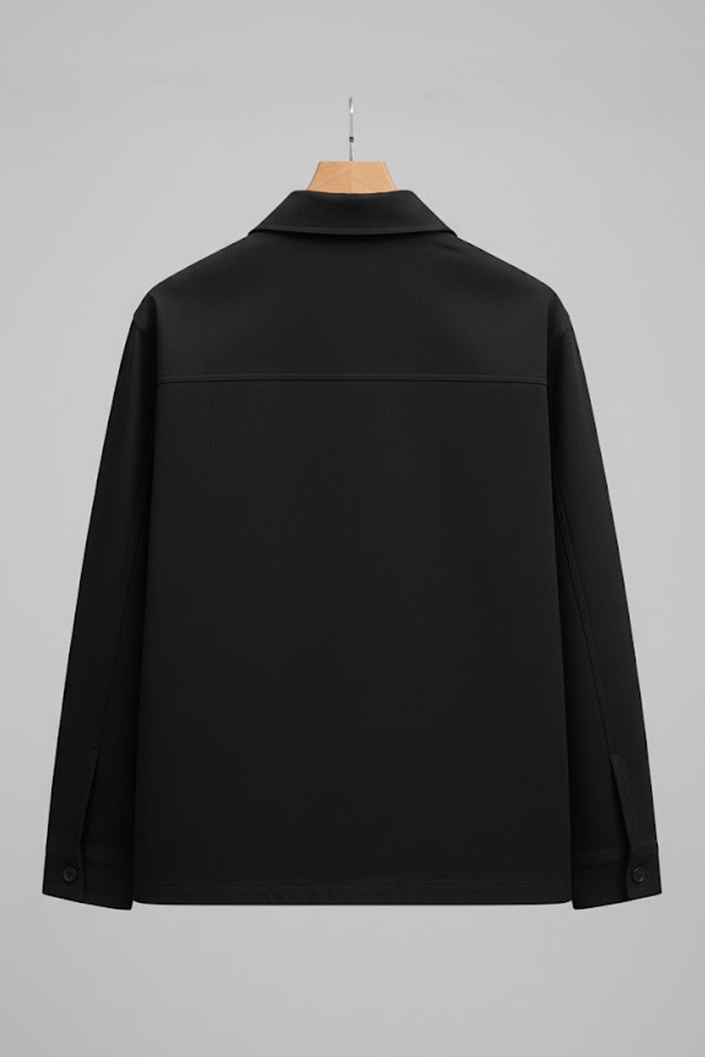 Black Veirdo Exclusive Premium Button Detail Exclusive Shacket